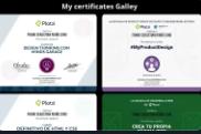 Certificates gallery