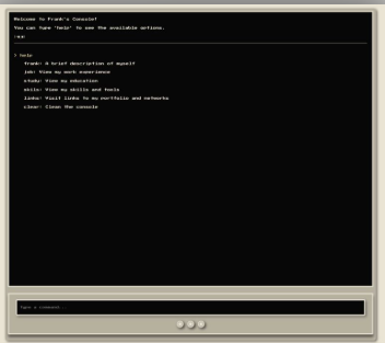 Frank's Console